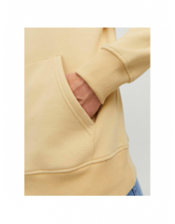 Sweat à capuche jordalston jaune homme - Jack & Jones