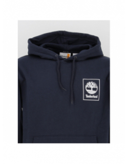 Sweat à capuche logo arbre bleu marine homme - Timberland