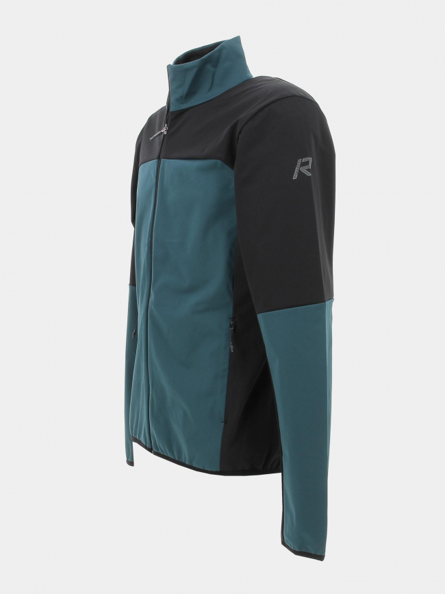 Veste softshell de running vert homme - Rukka