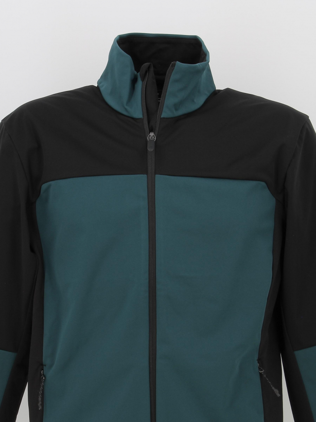 Veste softshell de running vert homme - Rukka