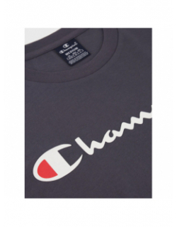 T-shirt crewneck logo gris homme - Champion