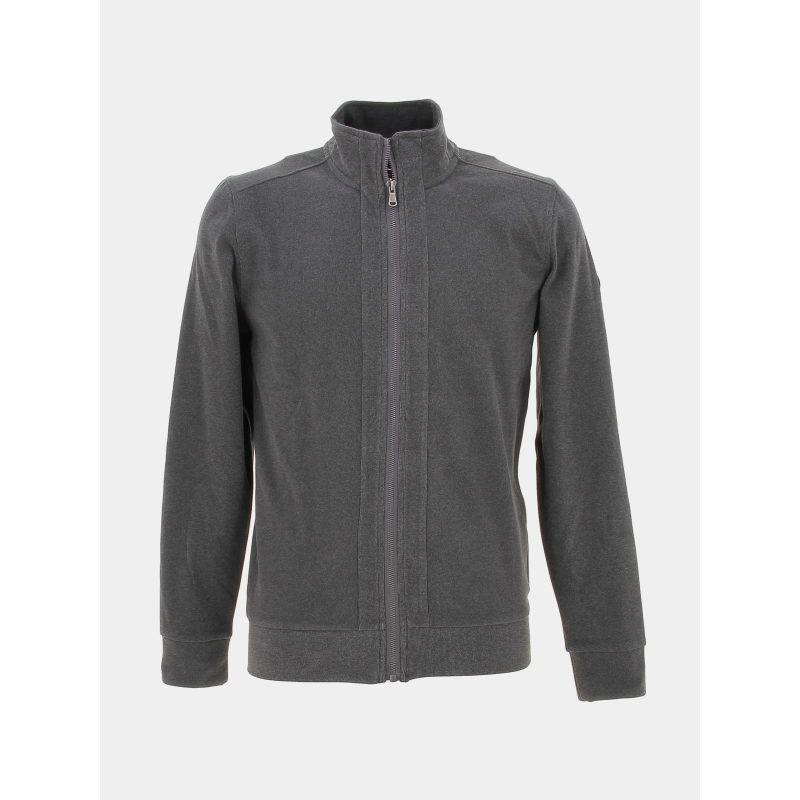 Sweat zippé lyman gris anthracite homme - Sun Valley