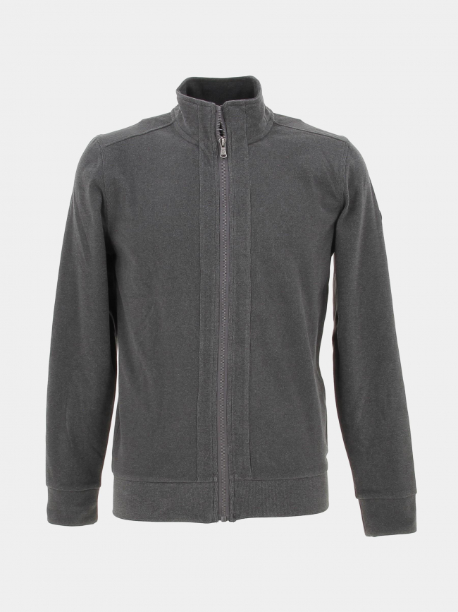 Sweat zippé lyman gris anthracite homme - Sun Valley