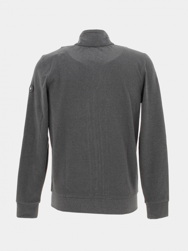 Sweat zippé lyman gris anthracite homme - Sun Valley