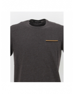 T-shirt avec poche cousue gris anthracite homme - Sun Valley