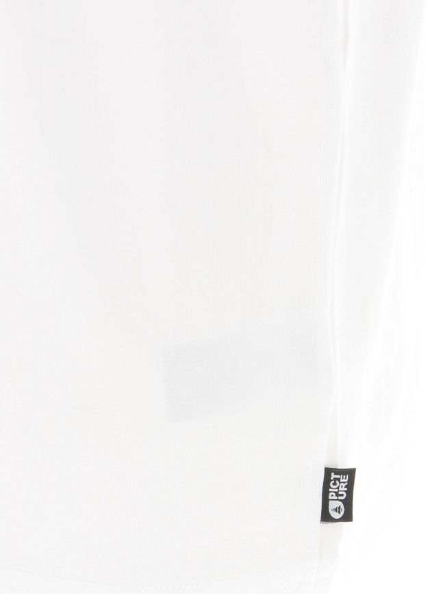 T-shirt mountain calling macagua blanc homme - Picture