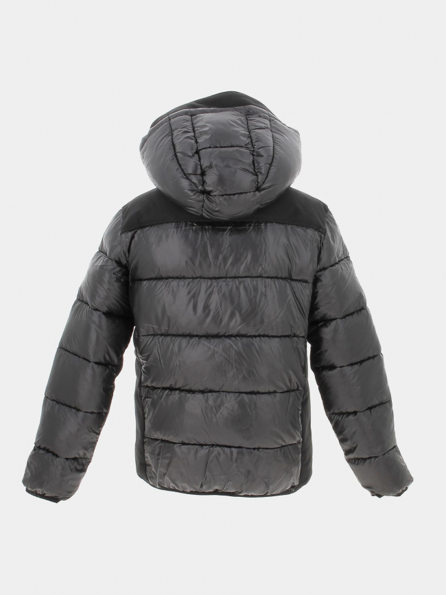 Doudoune à capuche hooded padded noir enfant - Guess