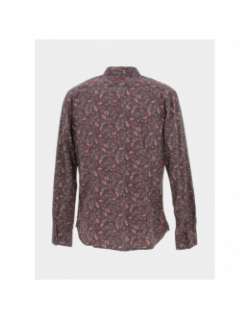 Chemise à fleurs axel bordeaux homme - Teddy Smith