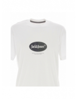 T-shirt manches courtes jordalston blanc homme - Jack & Jones