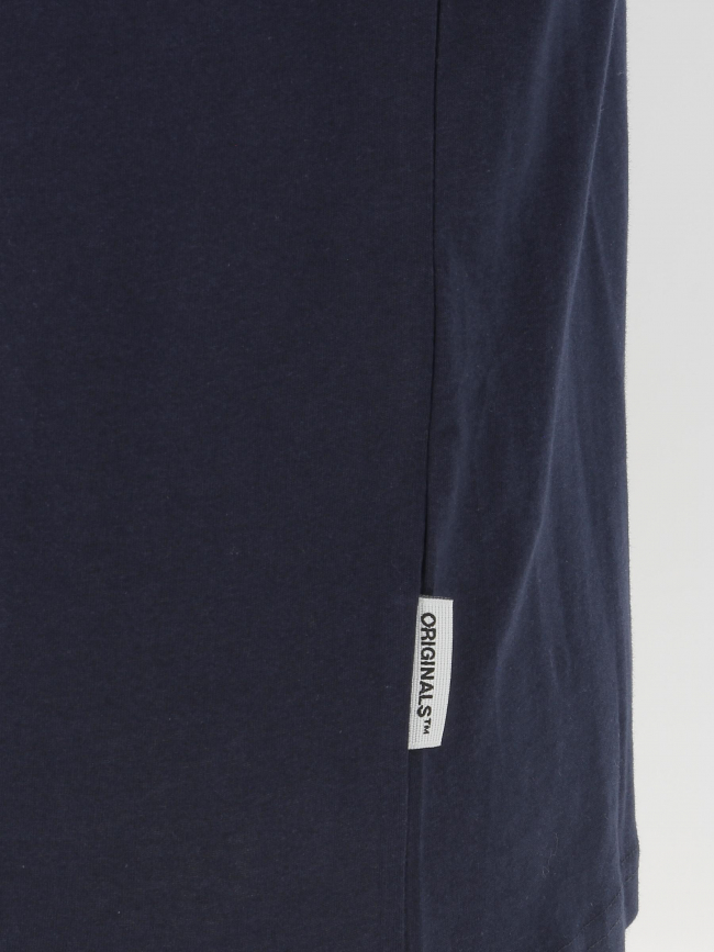 T-shirt manches courtes jordalston bleu homme - Jack & Jones