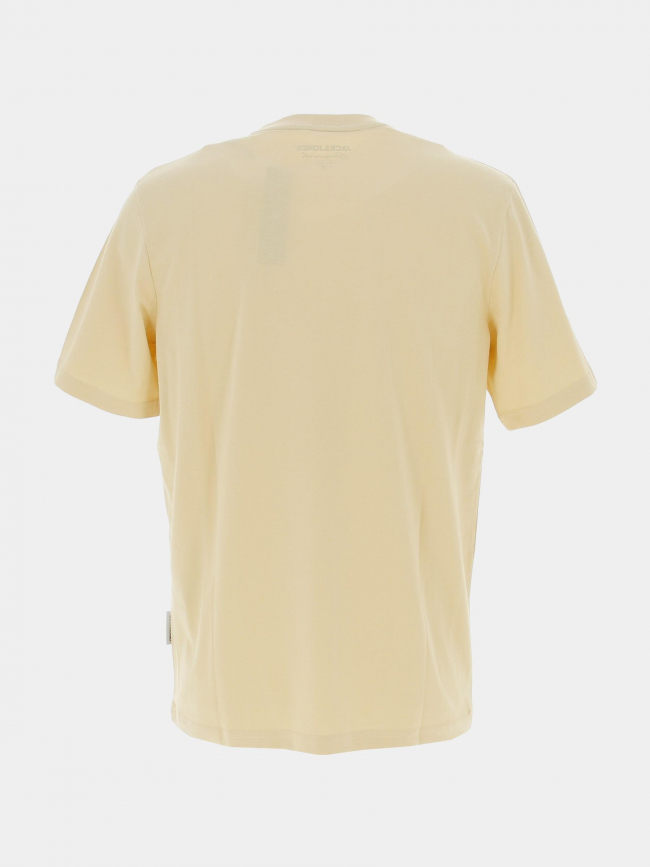 T-shirt manches courtes jordalston jaune homme - Jack & Jones