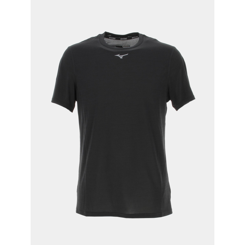 T-shirt core avec imprimé dorsale jaune noir homme - Mizuno