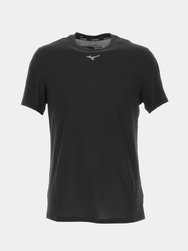 T-shirt core avec imprimé dorsale jaune noir homme - Mizuno