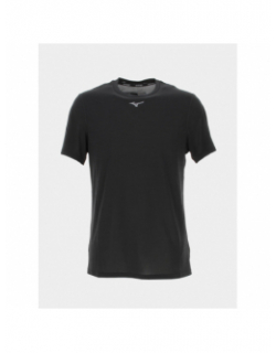 T-shirt core avec imprimé dorsale jaune noir homme - Mizuno