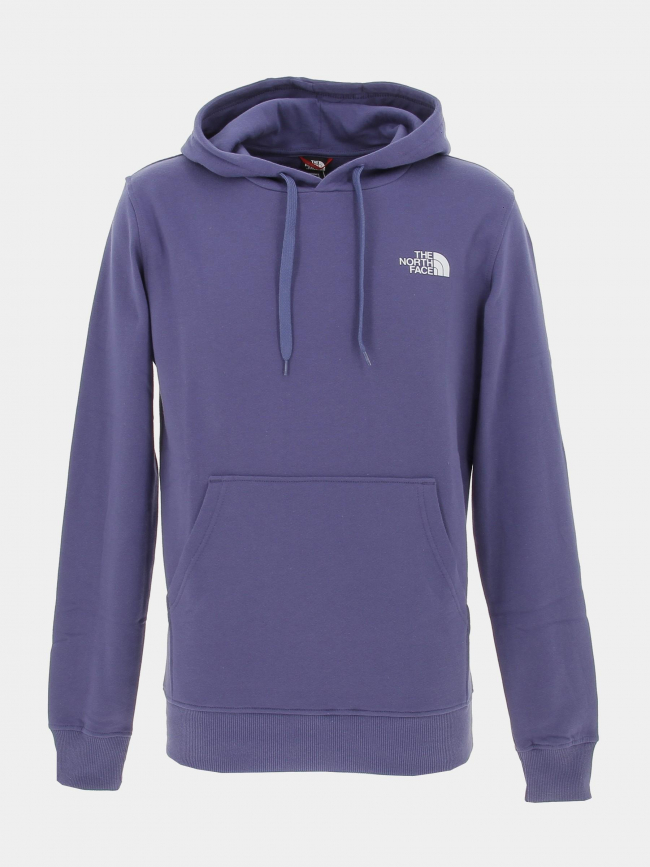 Sweat à capuche simple dome violet homme - The North Face