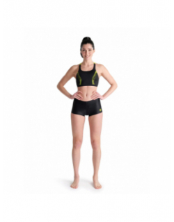 Maillot de bain 2 pièces energy back graphic noir femme - Arena