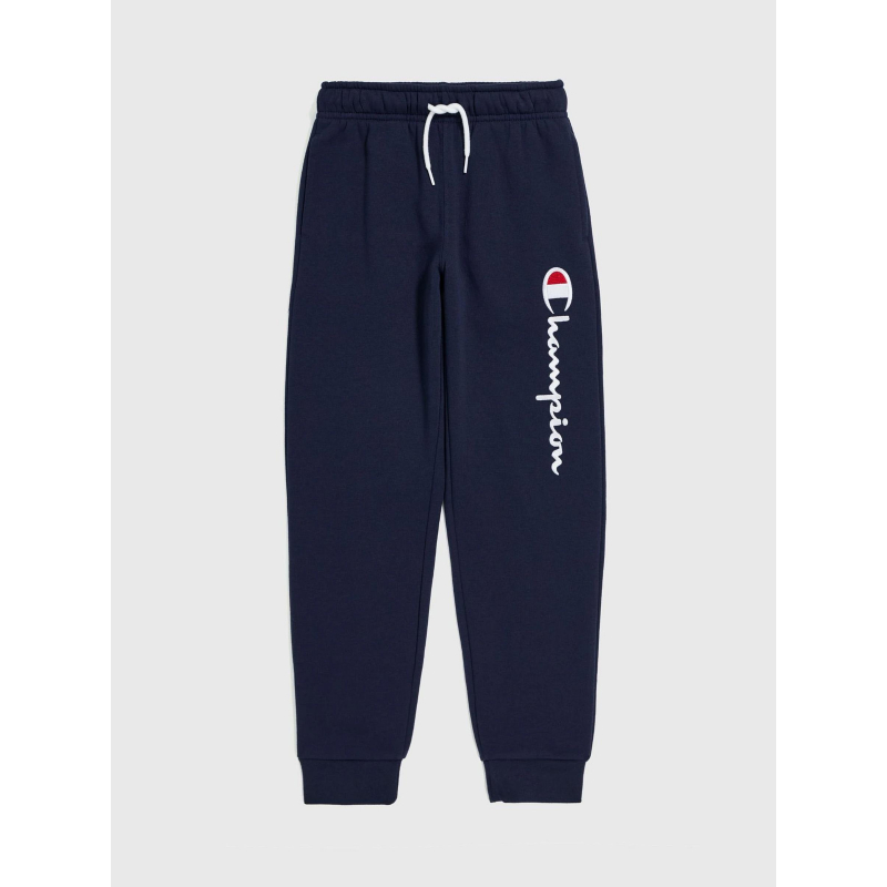 Jogging logo brodé rib cuff bleu marine enfant - Champion