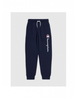 Jogging logo brodé rib cuff bleu marine enfant - Champion