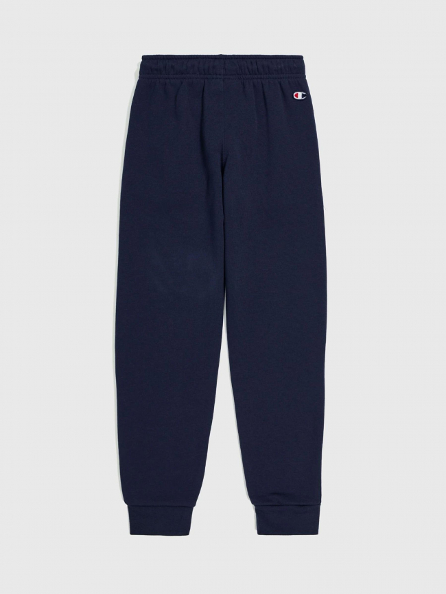 Jogging logo brodé rib cuff bleu marine enfant - Champion