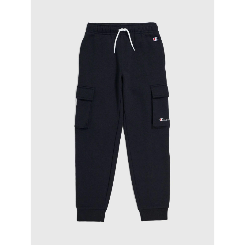 Jogging cargo uni rib cuff noir enfant - Champion