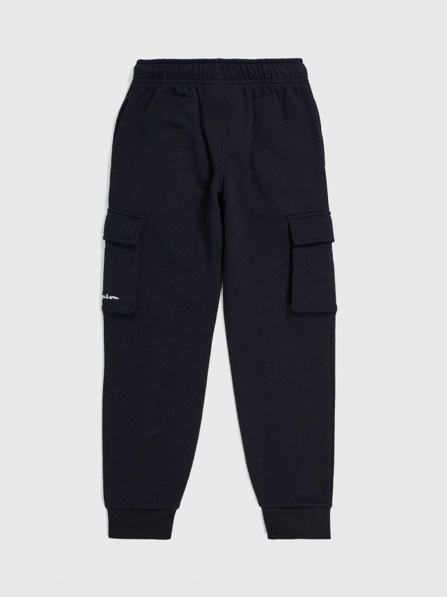 Jogging cargo uni rib cuff noir enfant - Champion