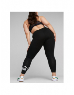 Legging essential logo uni noir femme - Puma