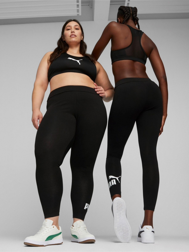 Legging essential logo uni noir femme - Puma