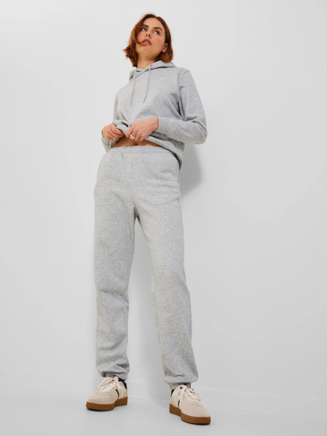 Jogging abbie relax gris chiné femme - Jjxx