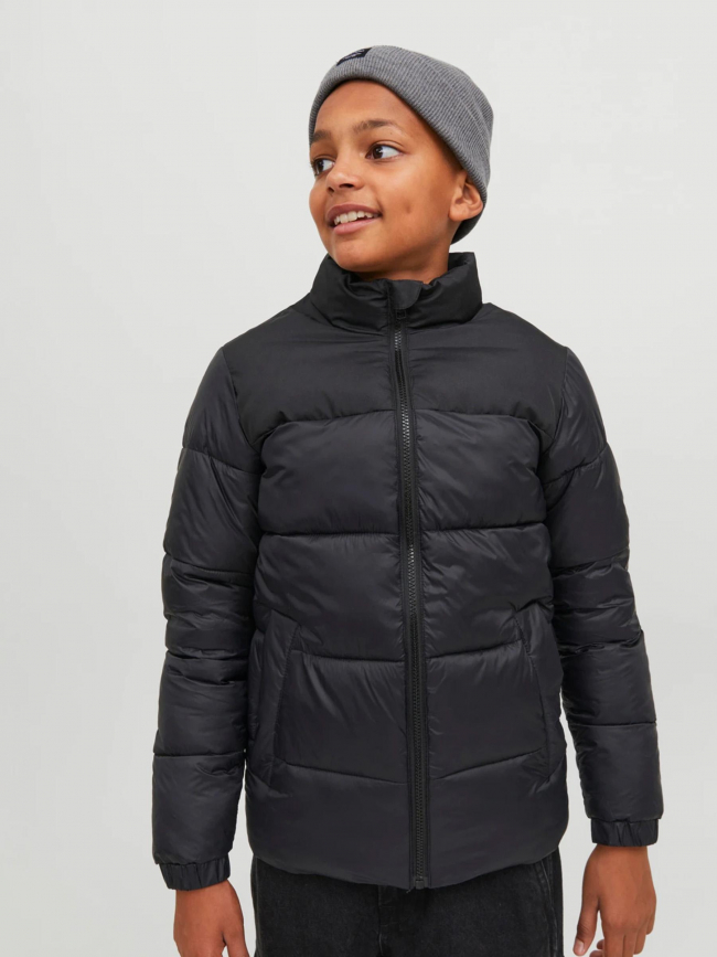 Bonnet beanie gris enfant - Jack & Jones