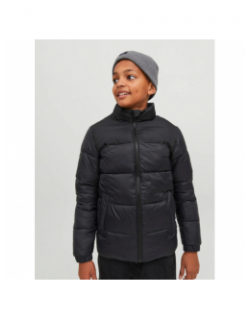 Bonnet beanie gris enfant - Jack & Jones