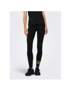 Legging strong doré noir femme - Only