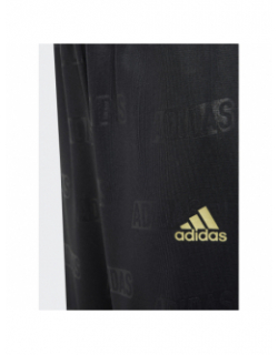 Jogging brand love multi-logo noir enfant - Adidas