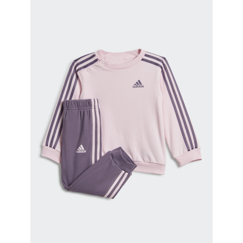 Survêtement sweat 3s rose enfant - Adidas