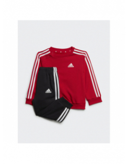 Survêtement 3 S rouge enfant - Adidas