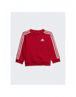 Survêtement 3 S rouge enfant - Adidas