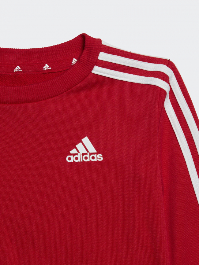 Survêtement 3 S rouge enfant - Adidas