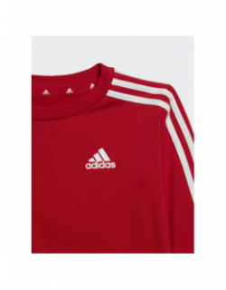 Survêtement 3 S rouge enfant - Adidas