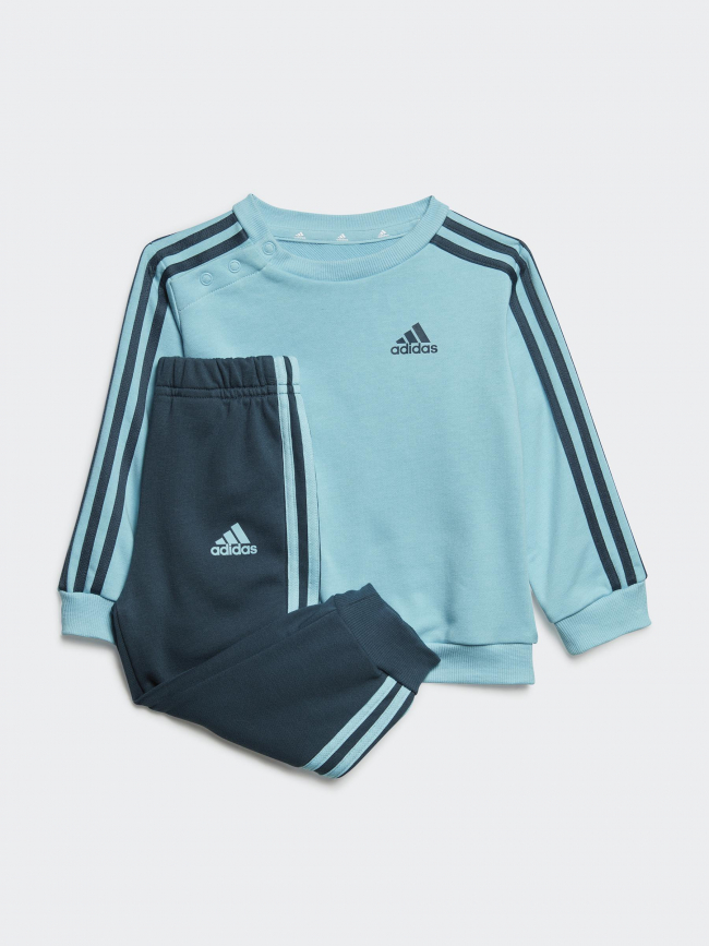 Survêtement 3S sweat bleu enfant - Adidas