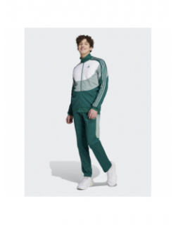 Ensemble de survêtement colorblock vert homme - Adidas