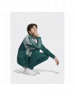 Ensemble de survêtement colorblock vert homme - Adidas