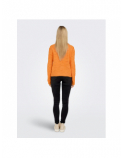 Pull lolli orange femme - Only