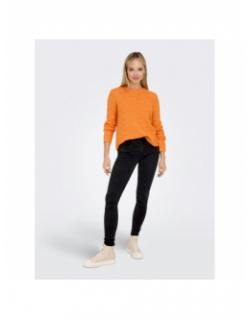 Pull lolli orange femme - Only