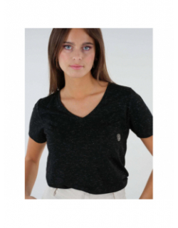 T-shirt kelia ts noir femme - Deeluxe