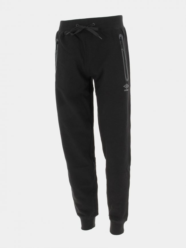 Jogging ajusté uni net noir homme - Umbro