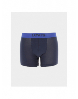 Pack 2 boxers solid basic bleu noir homme - Levi's