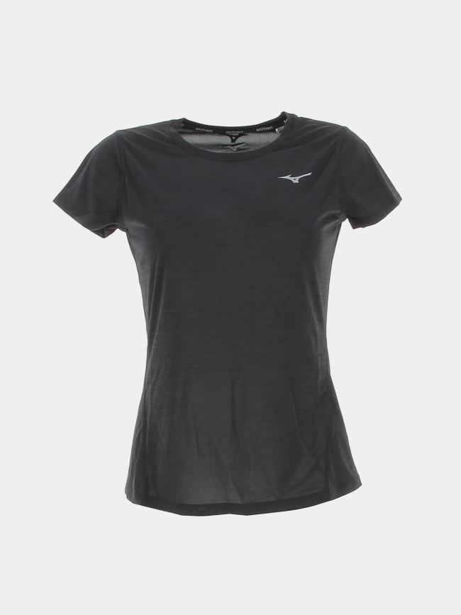 T-shirt impulse core noir femme - Mizuno