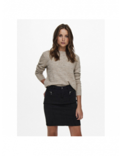 Pull lolli beige femme - Only