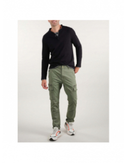 Pantalon cargo zippé danakil kaki homme - Deeluxe