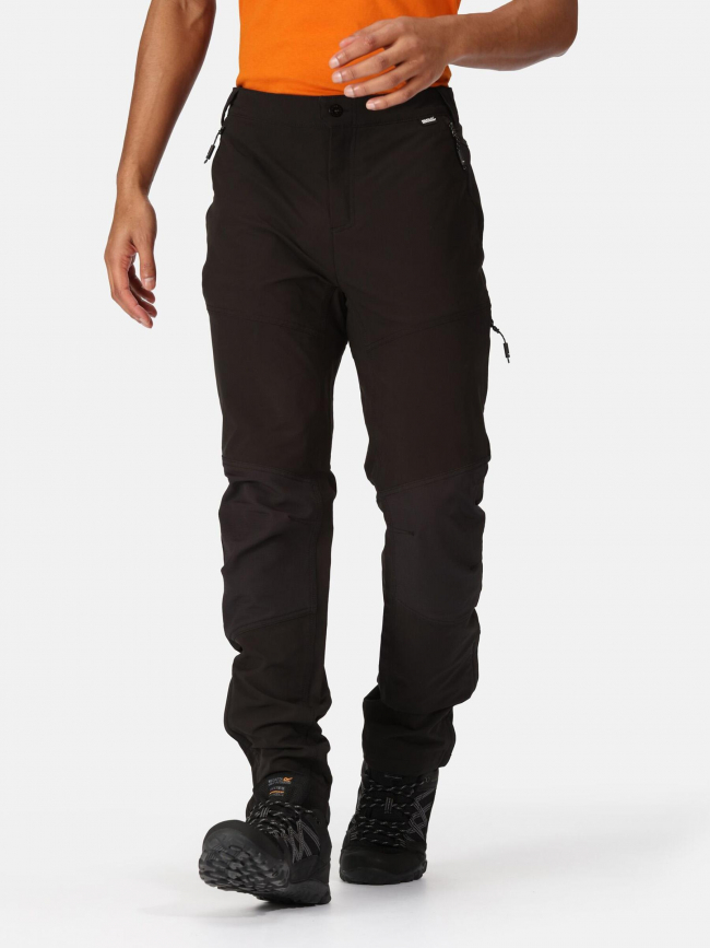 Pantalon outdoor randonnée questre noir homme - Regatta