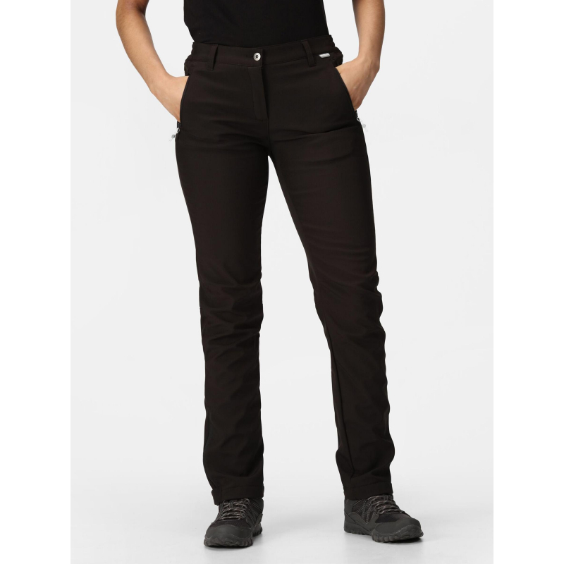 Pantalon outdoor waterproof geo noir femme - Regatta